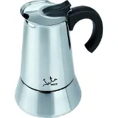 Jata Cafetière italienne CAX106 ODIN * Acier 6 tasses Métal Acier inoxydable