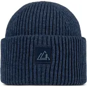 Buff Knitted Beanie Bleu Enfants