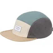 Iriedaily Casquette 'Millenio' beige / bleu-gris / pierre / blanc