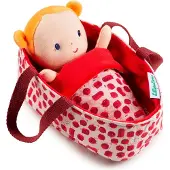 Lilliputiens Agathe Bebe - poupee en tissu 22cm