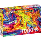 Enjoy Puzzle Puzzle 1000 pièces Enjoy – Rainbow Marble