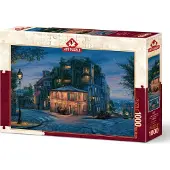 Art puzzle Puzzle La Maison Rose - Bois de rose 1000 pièces
