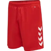 Hummel Pantalon de sport 'Core' rouge feu / blanc