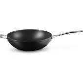 Le Creuset 51104300010202 Wok Pan Argenté