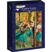 Bluebird Puzzle Puzzle Degas - Dancers, Pink and Green, 1890 - 1000 pièces