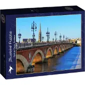 Bluebird Puzzle Pont de pierre, Bordeaux 1000 pièces