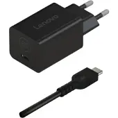Lenovo Idg Gan Nano 65w Laptop Charger Argenté