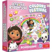 Trefl Colors Festival Gabby's Dollhouse-Spiel (2 - 4 Joueur)