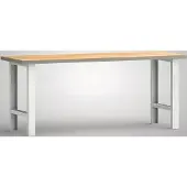 Klw-lutz Betriebseinrichtungen Établi L2000xP700xH840mm hêtre multiplex gris clair