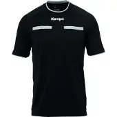 Kempa Referee Short Sleeve T-shirt Noir 3XL Homme