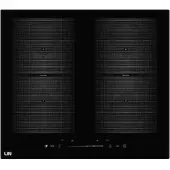 LIN Li-b47222 Induction Hob 60 Cm 4 Burners Noir