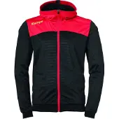 Kempa Emotion 2.0 Jacket Rouge,Noir L Homme