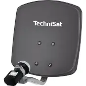 Technisat Antenne offset 33 cm en aluminium V/H-LNB gr DIGIDISH 33 V/H-LNB GRIS