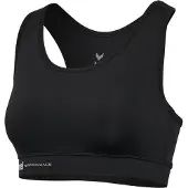 Hummel Soutien-gorge de sport 'Pulse' noir / blanc