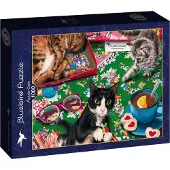 Bluebird Puzzle chat 1000 pièces