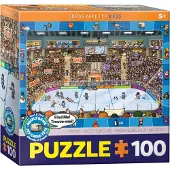 Eurographics Puzzle Hockey - Chercher et trouver, 100 pièces, 48 x 33 cm, 6100-0475