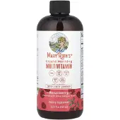 MaryRuth's , Multivitamines Liquides Matinaux, Framboise, 15.22 fl oz (450 ml)