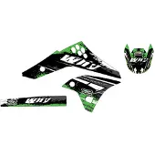 Why Stickers Kawasaki Kx450f 2006-2008 Graphics Kit Vert,Noir