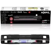 Aquael LEDDY SLIM DUO 16 W SUNNY PLANT&NIGHT 2.0 (40-60 cm) noir