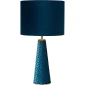 Lucide Extravaganza Velvet Lampe de Table Turquoise