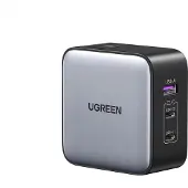 UGREEN Chargeur Nexode, 2X Usb-C + Usb, 65W