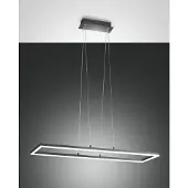 FABAS LUCE Plafonnier Suspension Bard Led 52W Anthracite 3394-45-282