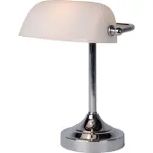 Lucide Banker Lampe de Table Chrome