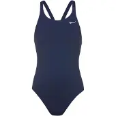 Nike Maillot de bain sport 'Fastback' bleu foncé / blanc
