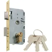 Mcm 88725 Mortise Lock Doré