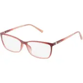 Furla Lunettes de Vue VFU499 53/17/135 Black kaki havana beige Acetate WOMAN VFU499