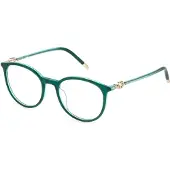 Police Lunettes de Vue VPLF86 52/18/145 Rosso trasp.opaco Iniettato MAN VPLF86