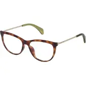 Furla Lunettes de Vue VFU642V 50/21/140 Shiny transp.beige Acetate WOMAN VFU642V
