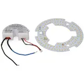 EDM Led & Transformer 33808 / 33809 / 33810 / 33811 / 33812 / 33814 Fan Spare Argenté One Size / EU Plug 220V