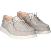 HEY DUDE Mocassin à lacets Wendy Metallic Sparkle
