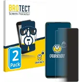 BROTECT Film anti-regards Anti-Spy Privacy Film de protection contre la lumière bleue (Huawei P40 Lite 5G), Téléphone portable : film de protection, Bleu