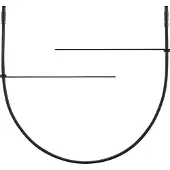 Shimano Ew-sd300-i Electric Cable Argenté 900 mm