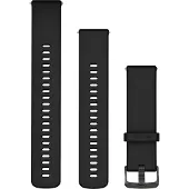 Garmin Bracelet silicone - Connexion 22 mm - Black / Slate