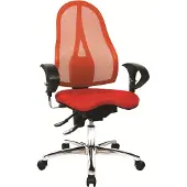 Topstar Chaise de bureau pivotante Sitness 15 rouge