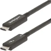 StarTech.com Thunderbolt 4 Cable 2 M Argenté