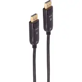 Shiverpeaks -BASIC-S--Câble DisplayPort-Câble optique DisplayPort, Rev1, 8K, 7,5m (7.50 m), Câble vidéo, Noir