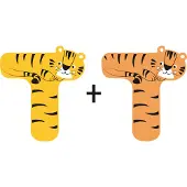 Small Foot Petit pied - Animaux en bois Lettre pour enfants - T