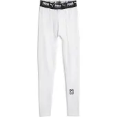 Puma Hommes, Leggings, Hoops Team Full Tight Baselayer (L), Blanc