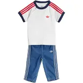 Adidas Originals Trefoil Bébé - Survêtements, Bleu - Taille 75 - 80 CM - Jersey de coton