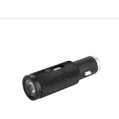 RealPower 219736 Car Charger mit Taschenlampe und Notfallhammer