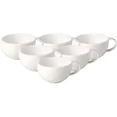 Villeroy & Boch Tasse à Café Villeroy & Boch NewMoon Koffiekop (Lot de 6)