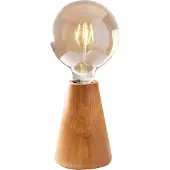 Opviq , Kavuk- Kavuk OPV, bois, lampes de bureau, 10 x 10 cm, corps Hornbeam