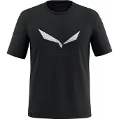 Salewa Solidlogo Dri-release Short Sleeve T-shirt Noir L Homme