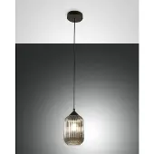 FABAS LUCE Suspension Aston E27 Ø140mm Gris (E27)