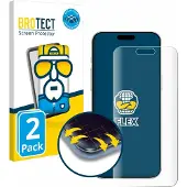 BROTECT Film de protection plein écran Film de protection d'écran clair transparent (Apple iPhone 16 Pro), Téléphone portable : film de protection, Transparent