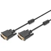 Digitus Ak-320101-100-s Dvi Cable 10 M Argenté